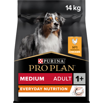 Purina Pro Plan Medium Adult, Dry Dog food with Chicken