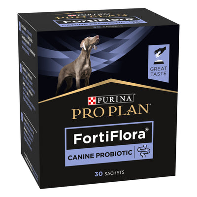 Purina Pro Plan FortiFlora, Dog Probiotic Supplement, 30 x 1g