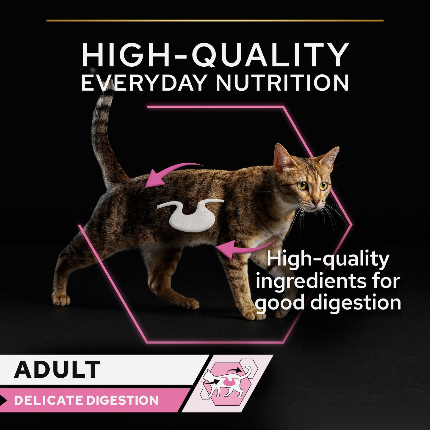 Purina Pro Plan Delicate Wet Cat Food, Oceanfish in Gravy, Multipack