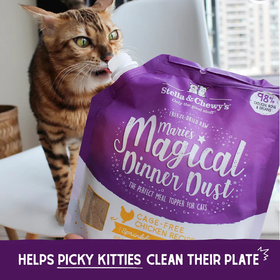 Stella & Chewy's Marie's Magical Dinner Dust Cat Cage Free Chicken Recipe - 7 oz
