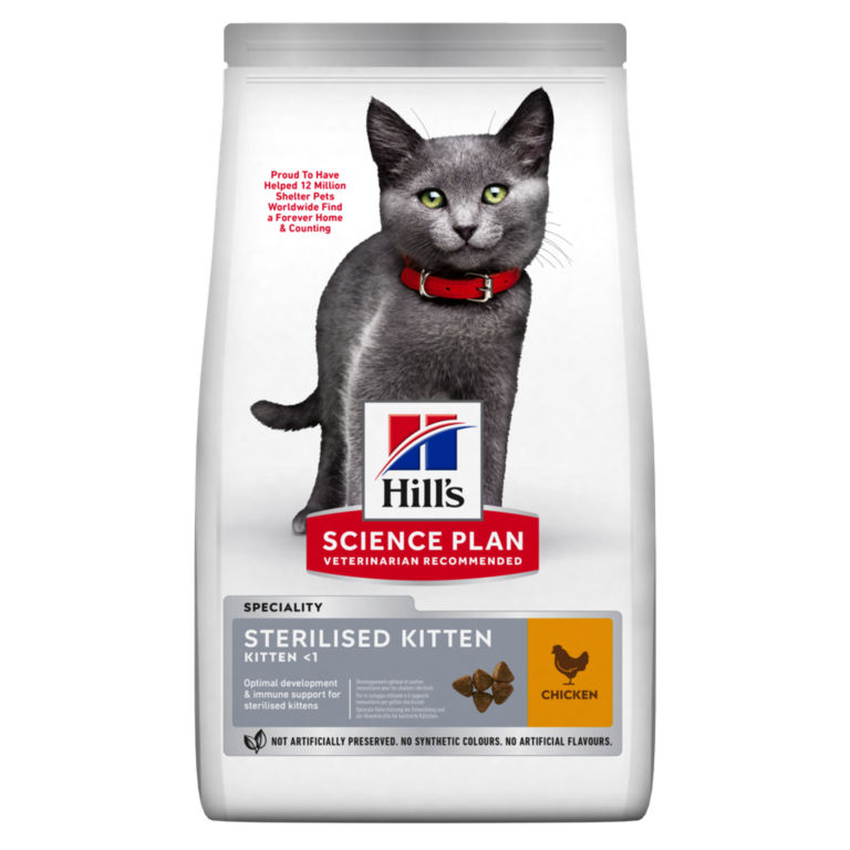 Hill's Science Plan Sterilised Kitten Food Chicken