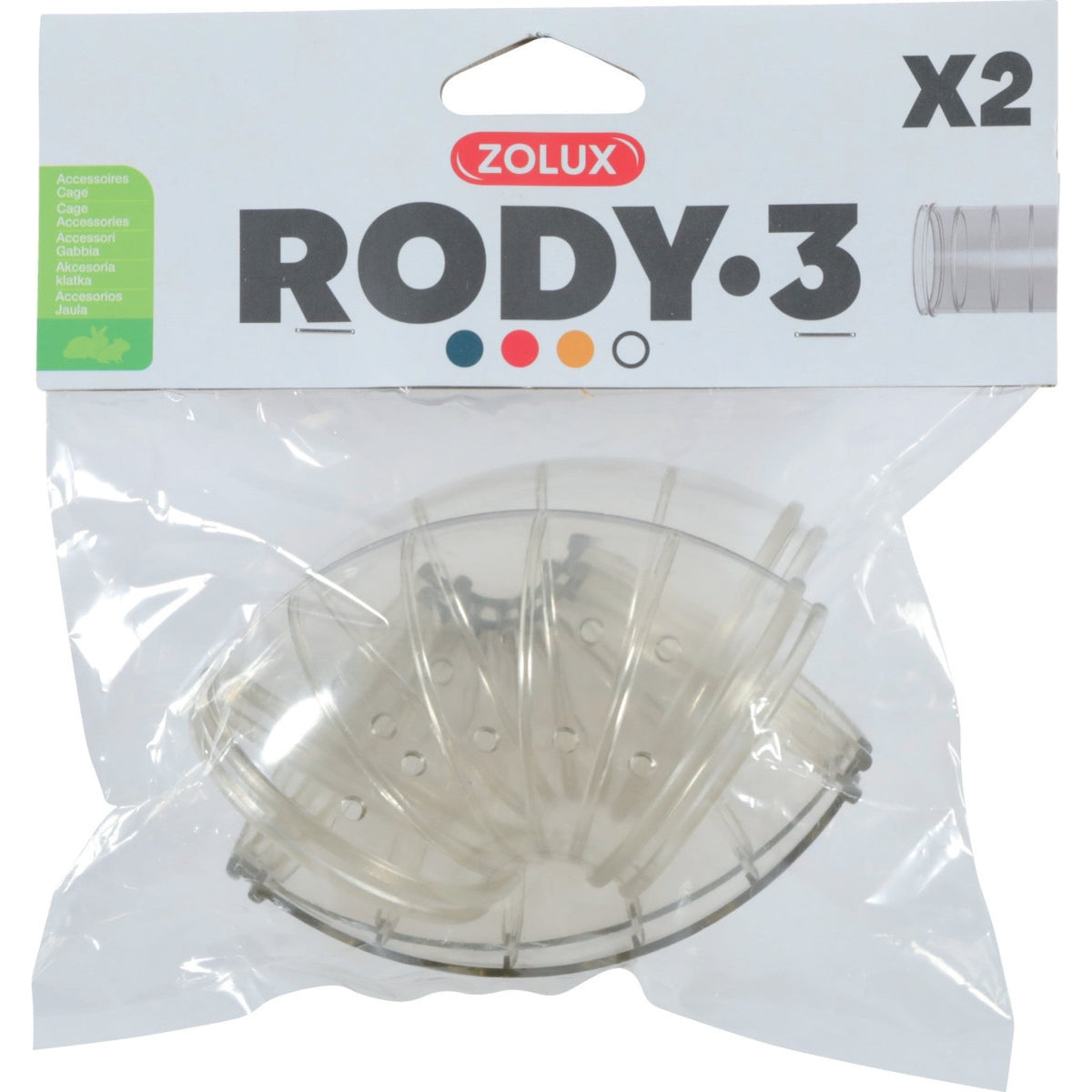 Zolux Rody 3 Elbow Tube x2