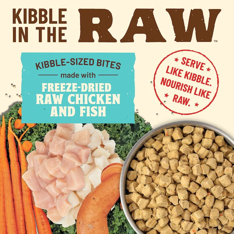 Primal Kibble in the Raw Cat Food – Chicken & Fish Recipe