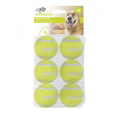 Interactive Hyper Fetch Tennis Balls 6/pk
