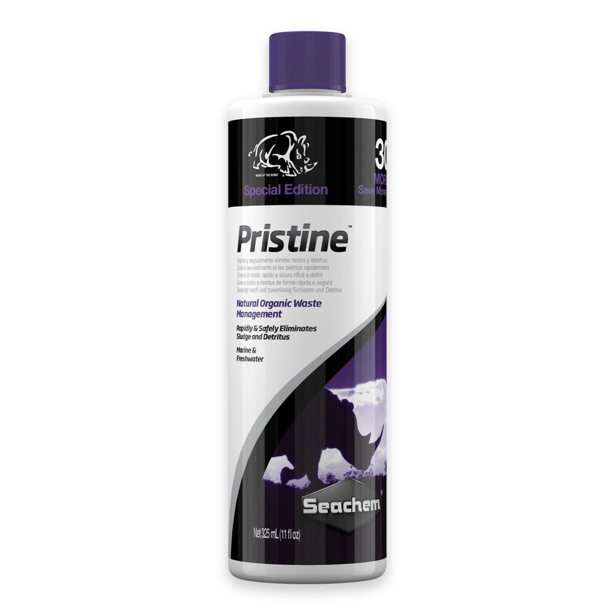 Seachem Pristine BONUS +30% FREE 325 ml