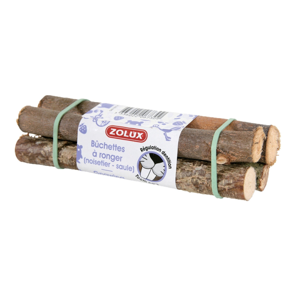Zolux Mini-logs for Rodents 4/pk