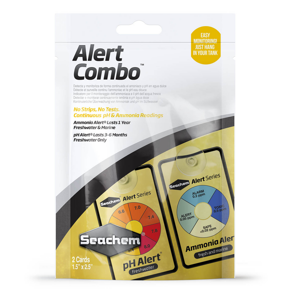 Seachem Alerts Combo Pack 6 Month