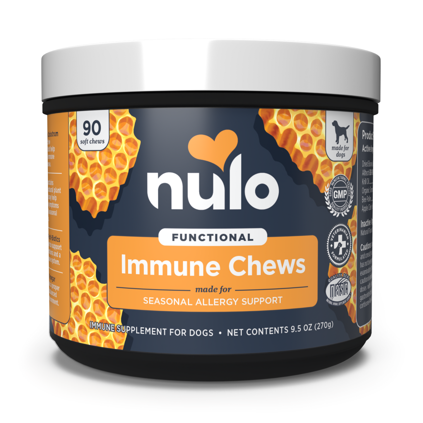 Nulo Immune Soft Chew for Dogs - 270g (90 ct. Jar)