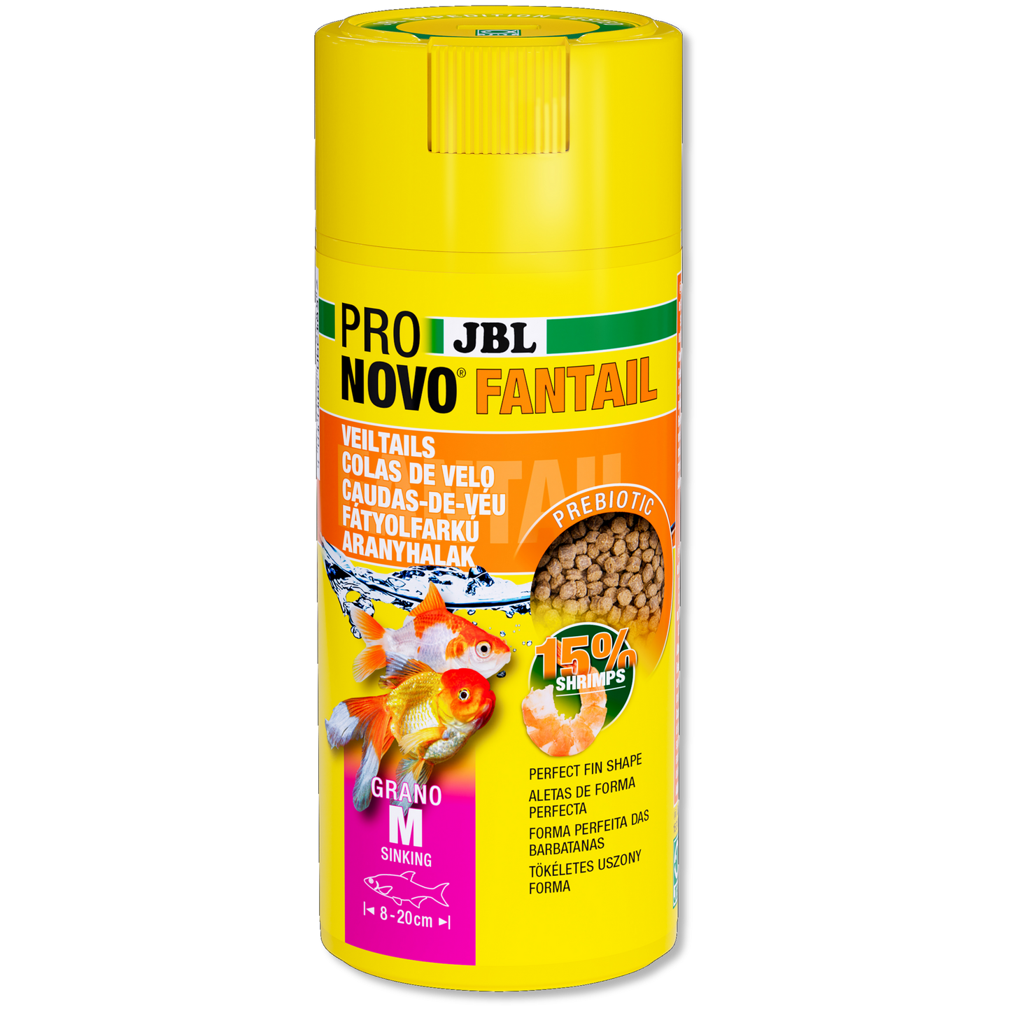 JBL Pronovo Fantail Grano M, 250 ml