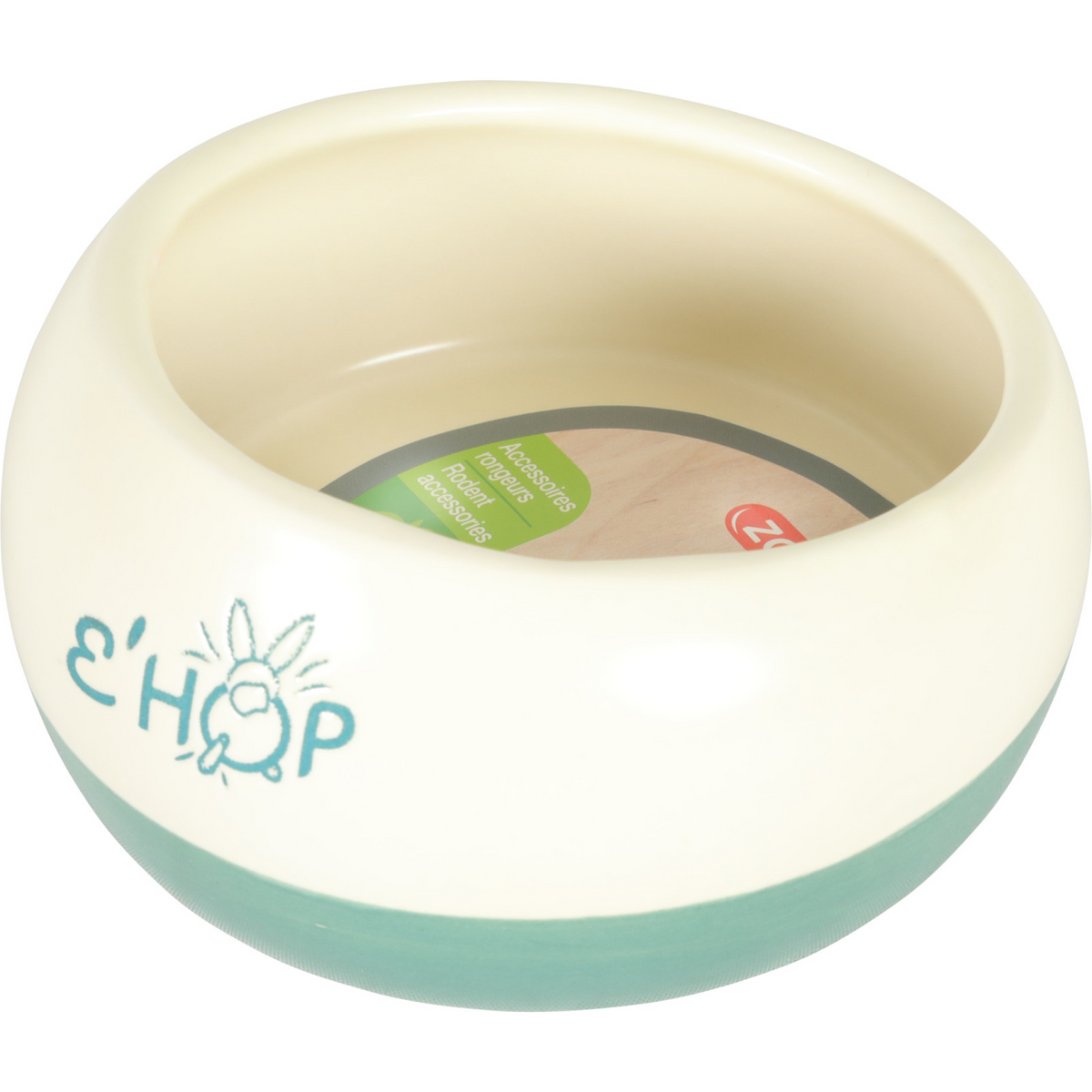 Zolux Ehop Ceramic Bowl Green, 200 ml