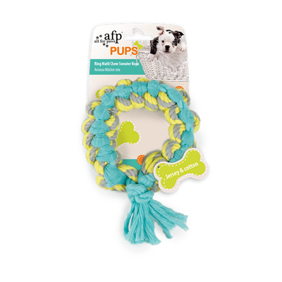 Pups Ring Multi Chew Sweater Rope
