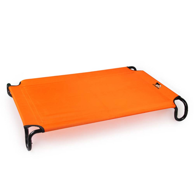 Outdoor Portable Elevated Pet Cot Orange