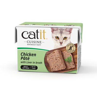Catit Cuisine Chicken Pate with Liver, complementary food for adult cats