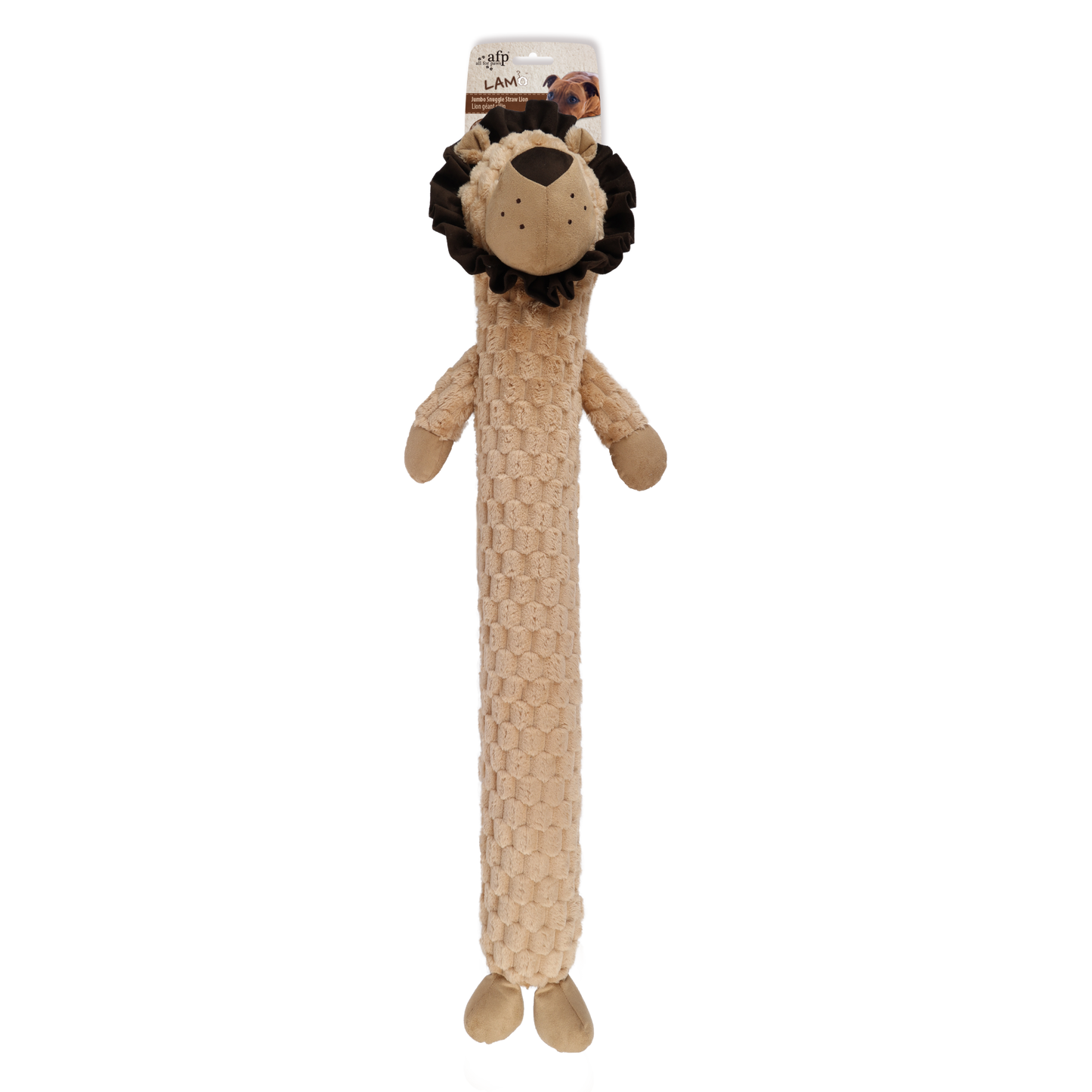 Lam-Jumbo Snuggle Straw Lion