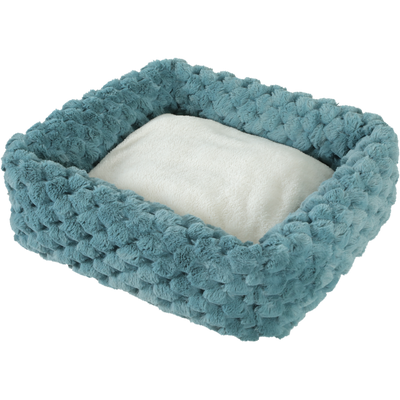 Zolux Abelha Squared Pet Bed Blue, XLarge