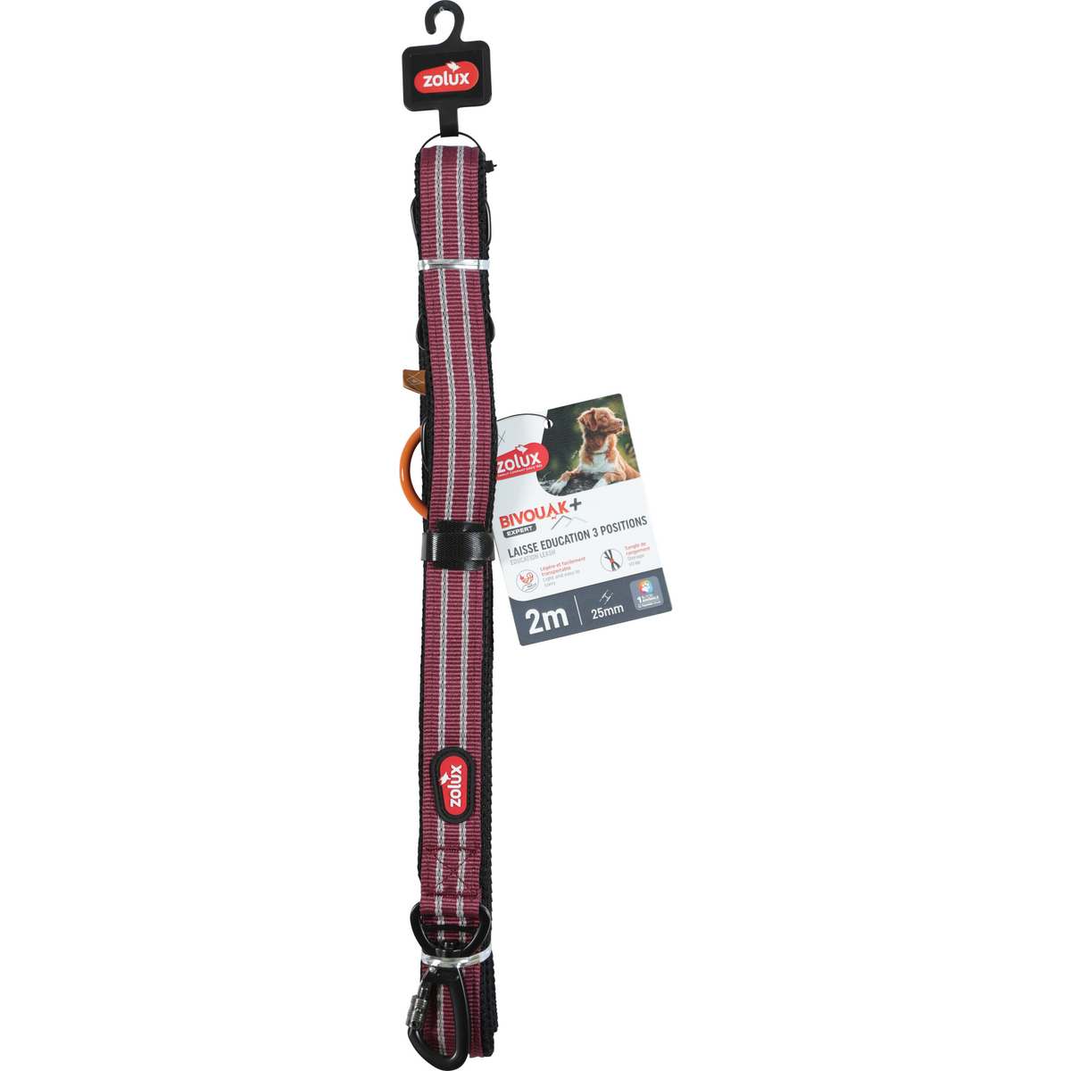 Zolux BVK Training Lead Red, 2 m