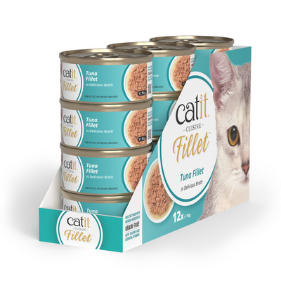 Catit Cuisine Tuna Fillet, Wet Food for Adult Cats