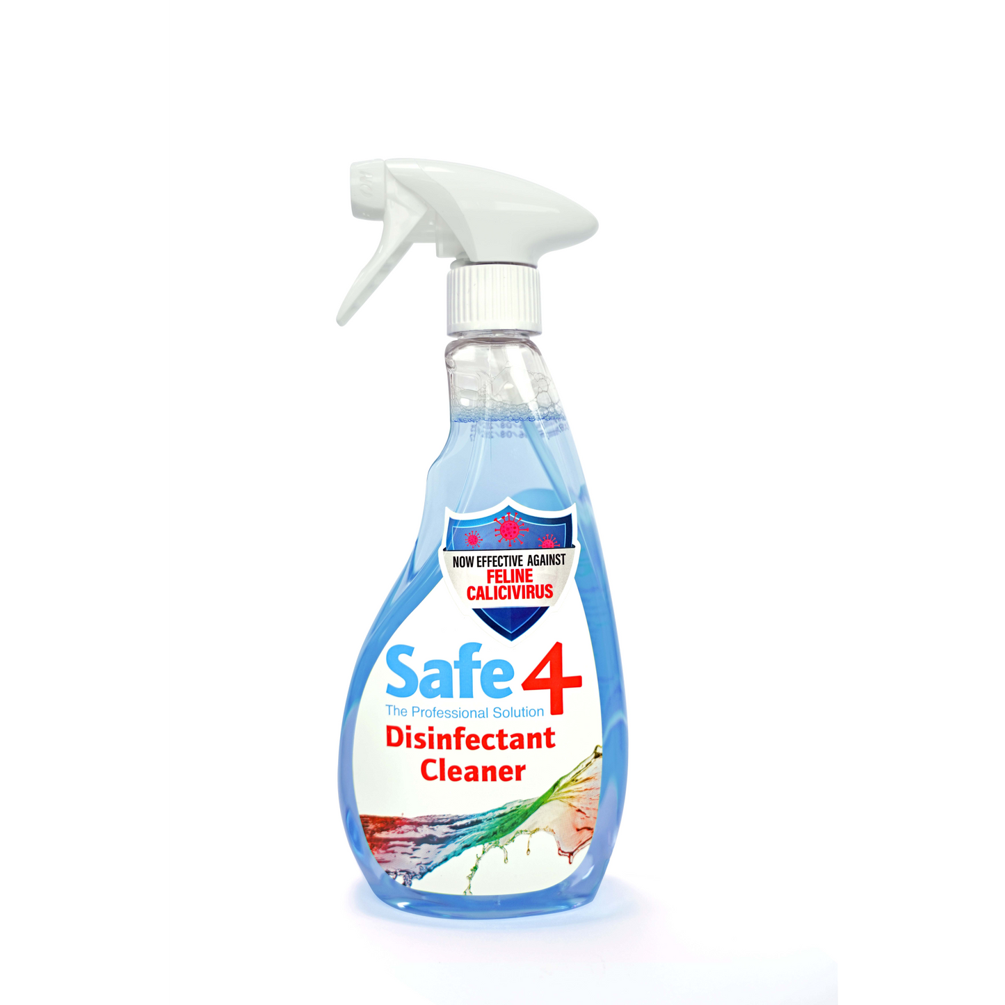 Safe4 Disinfectant Pre-Diluted Spray 1:10 Dilution, Freshmint Scent, Enhanced Formula, 500 ml