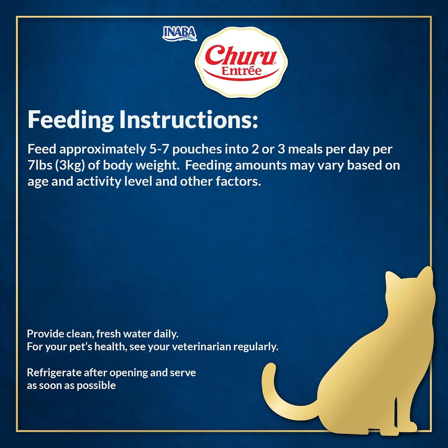 INABA Churu Entrée Pate for Cats, Grain-Free, Prebiotic Complete & Balanced Wet Cat Food - Chicken with Tuna Recipe