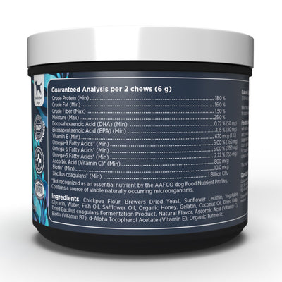 Nulo Omega Soft Chew for Dogs - 270g (90 ct. Jar)