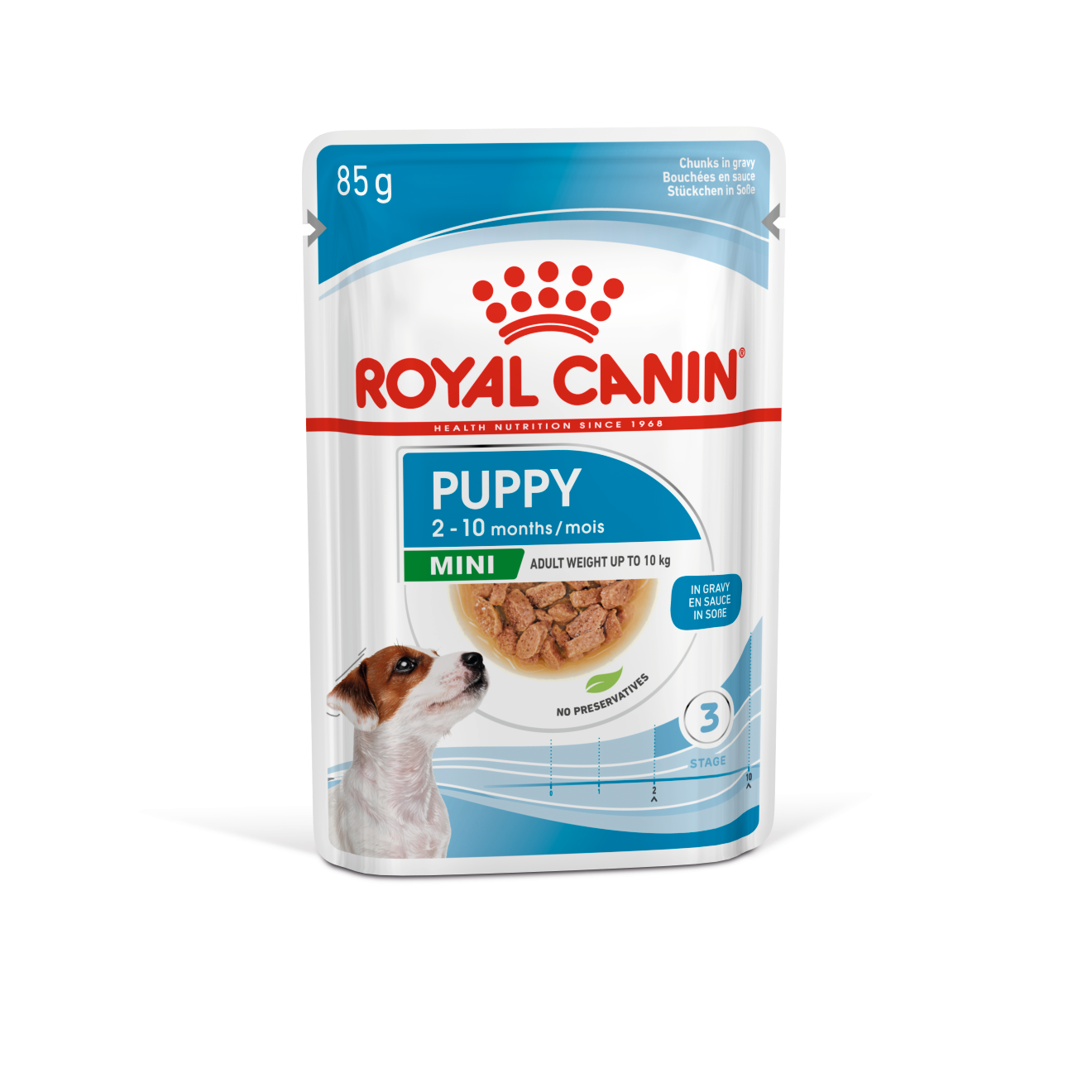 Royal Canin Size Health Nutrition Mini Puppy (WET FOOD - Pouches) 12 x 85g