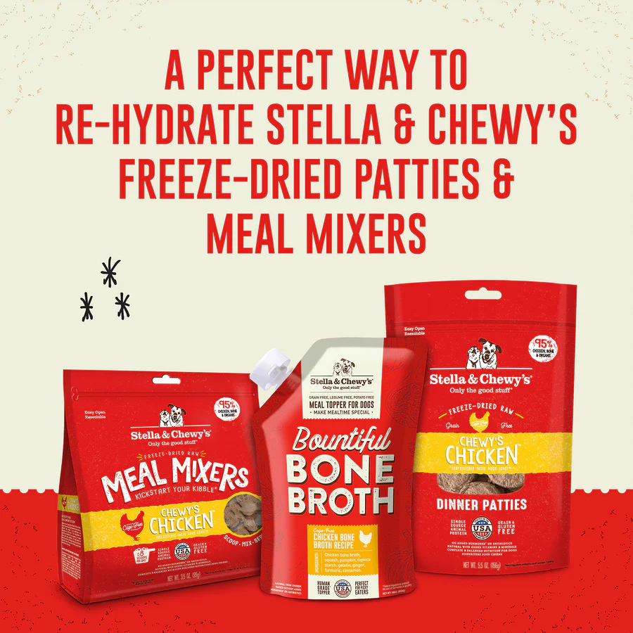 Stella & Chewy's Bountiful Bone Broth Cage Free Chicken Recipe - 16 oz