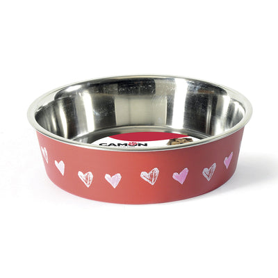 Camon “Deep Bowl” Steel Bowl for Dogs