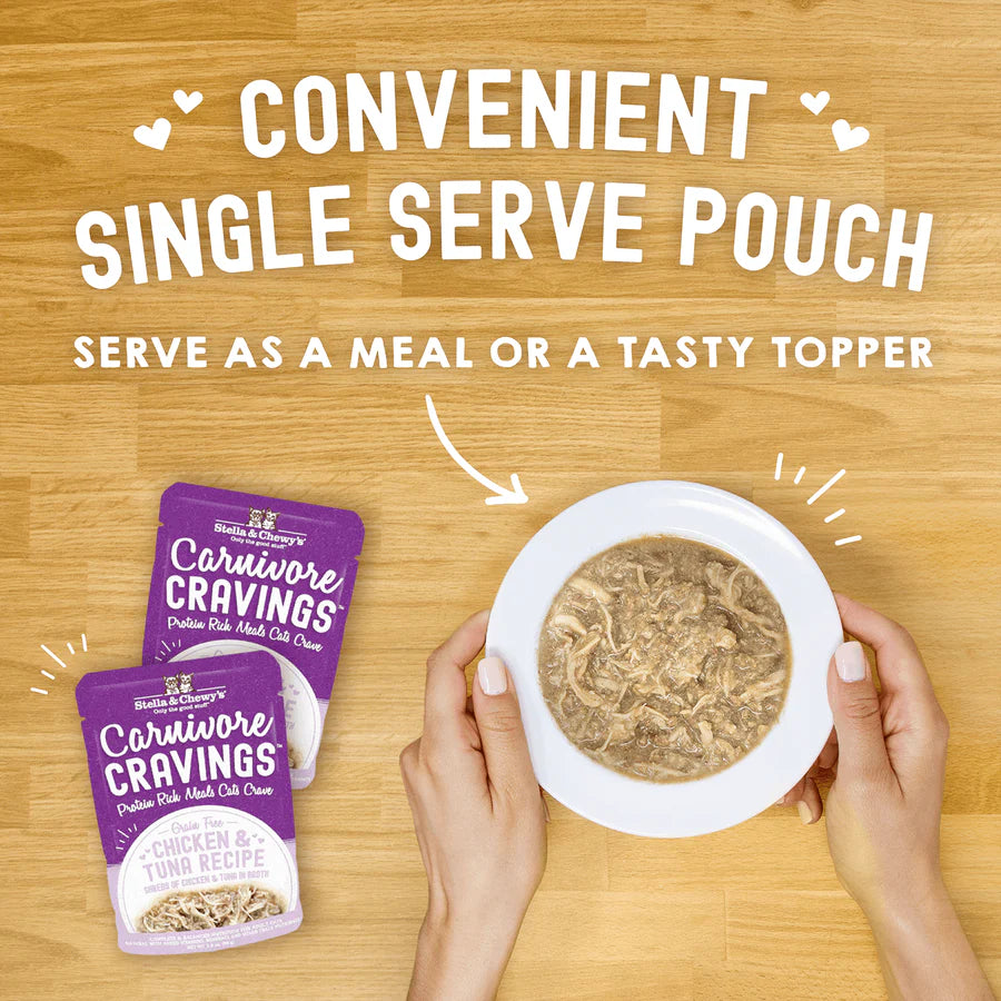 Stella & Chewy's Carnivore Cravings Chicken & Tuna Recipe - 2.8 Oz