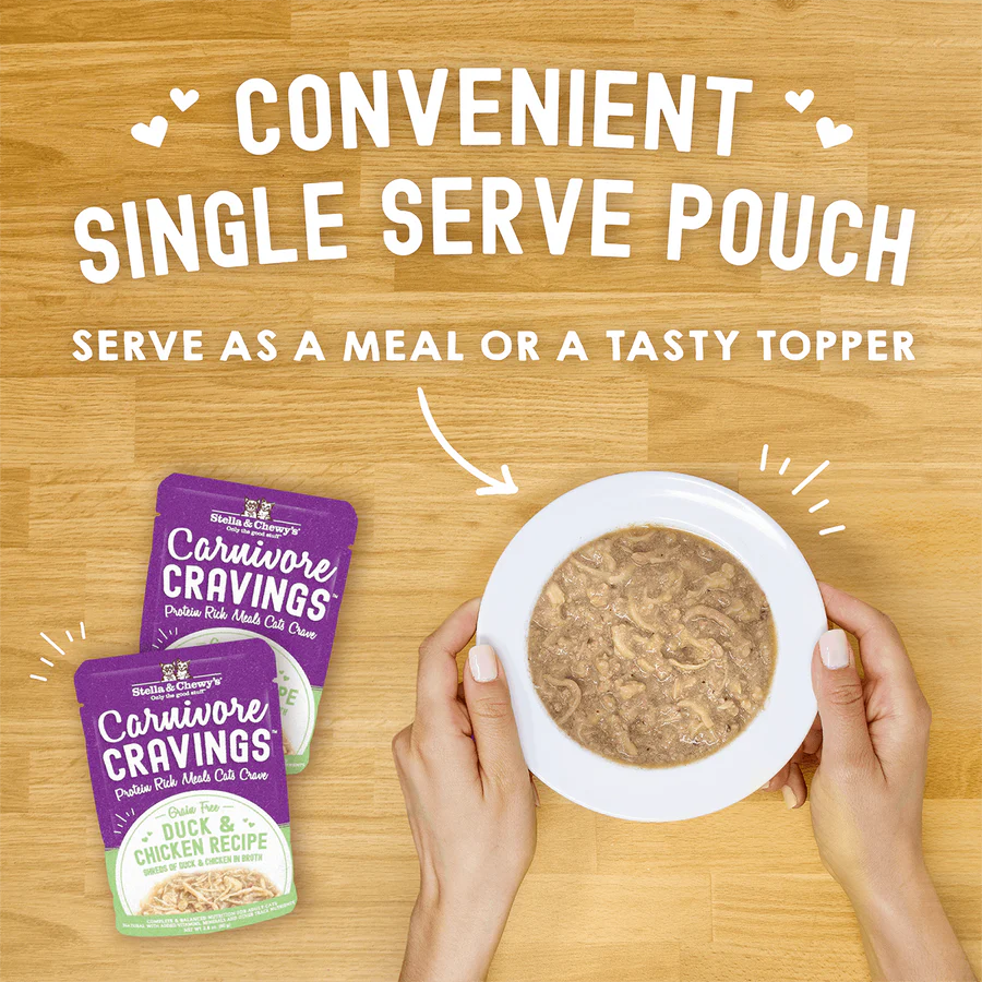 Stella & Chewy's Carnivore Cravings Duck & Chicken Recipe - 2.8 Oz