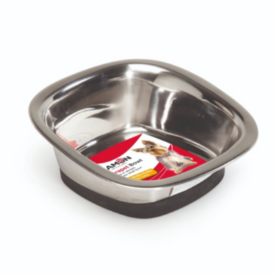 Camon Durapet Squared Bowl 19X19Cm- 800Ml