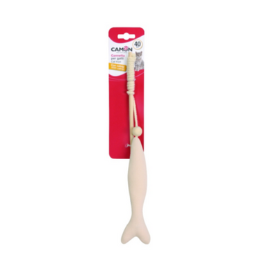Camon Wooden Fishing Rod with Cotton and Polyester Fish