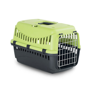 Transportino Gipsy Metal Door - Green, 46x31x32h (SMALL)