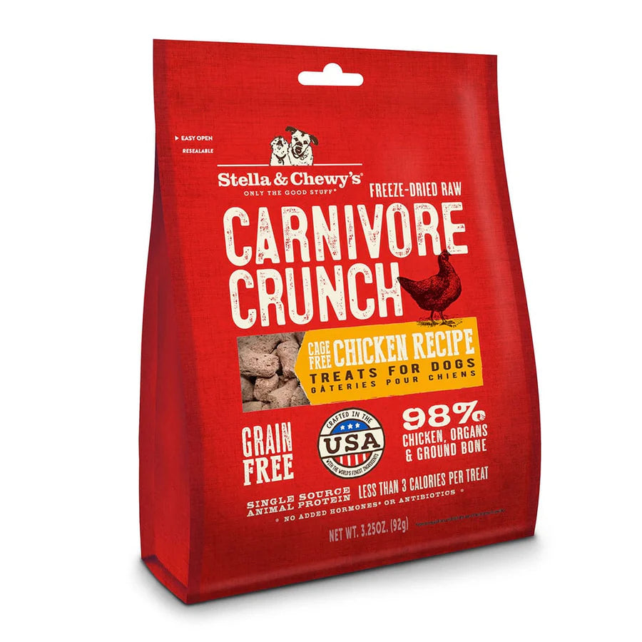 Stella & Chewy's Dog FD Carnivore Crunch - Chicken - 3.25 oz