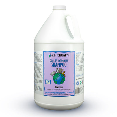 Earthbath Coat Brightening Shampoo - Lavender, Made in USA, 128 oz (1 Gallon )