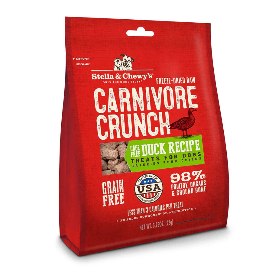 Stella & Chewy's Dog FD Carnivore Crunch - Duck - 3.25 oz