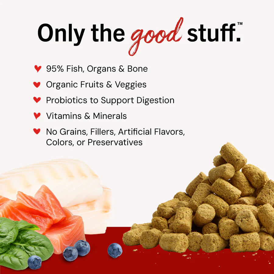 Stella & Chewy's Dog Freeze Dried Savory Salmon & Cod Meal Mixers - 8 oz