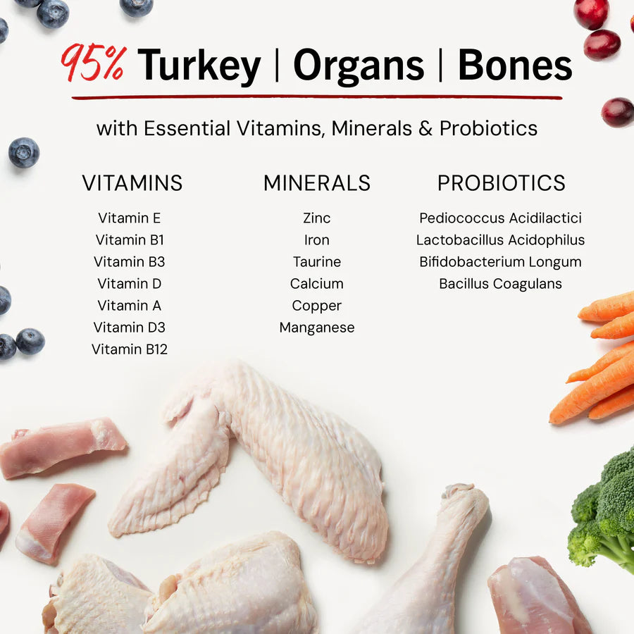 Stella & Chewy's Dog Freeze Dried Tantalizing Turkey Meal Mixers - 8 oz