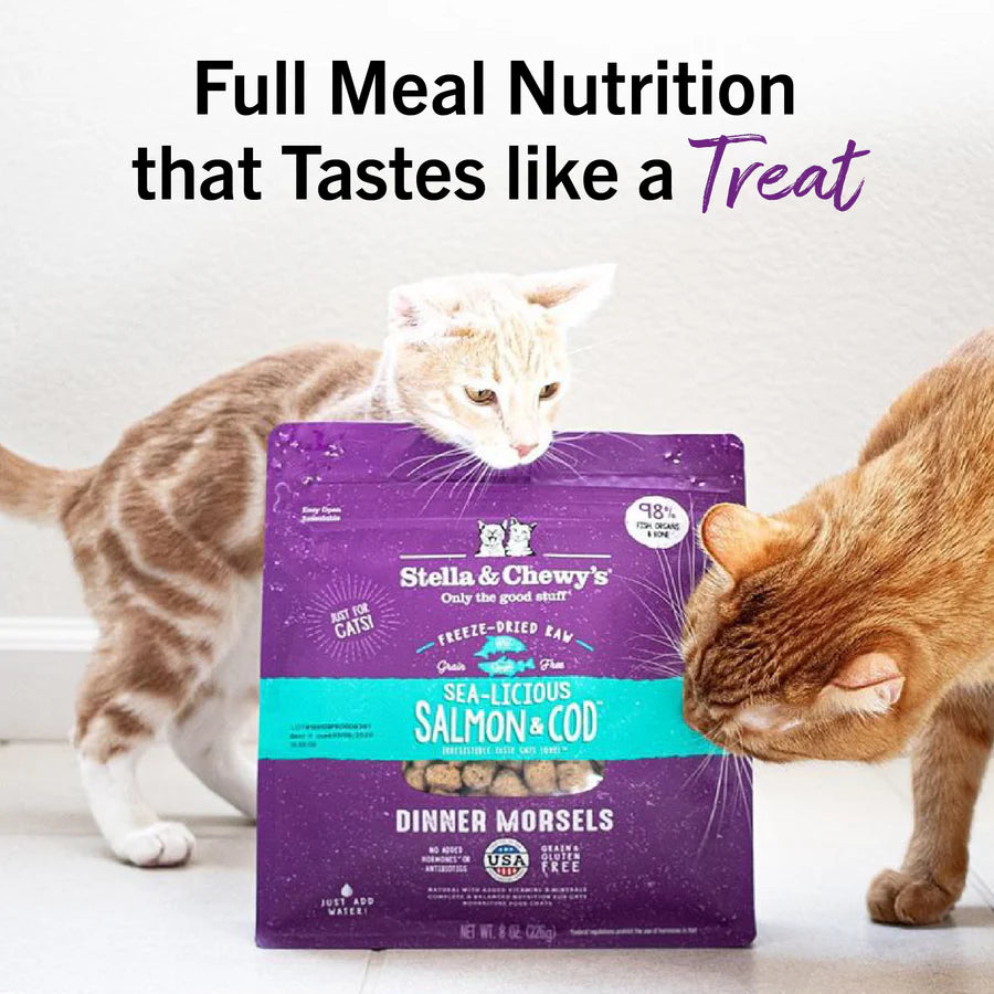 Stella & Chewy's Cat FD Sea-Licious Salmon & Cod