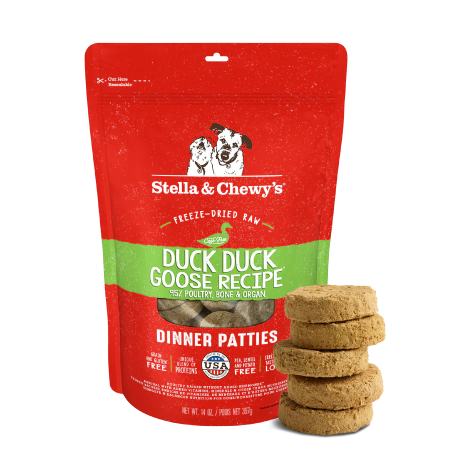 Stella & Chewy's Dog FD Duck Duck Goose Patties