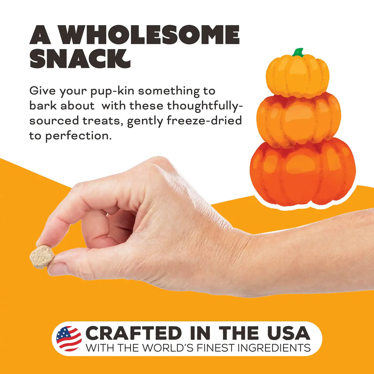 Primal Pumpkin For My Pumpkin Chicken & Pumpkin with Goat Milk Freeze-Dried Treat 2oz