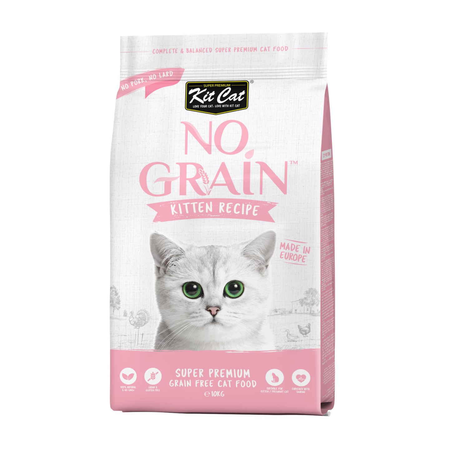 Kit Cat Grain Free Kitten Dry Food