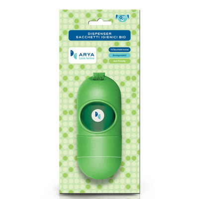 LindoCat Arya Dispenser with 1 Biodegradable refill of 15 bags