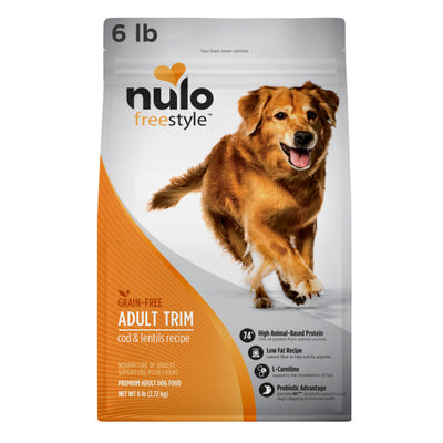 Nulo FreeStyle Adult Trim Dog Grain-Free Trim Cod & Lentils