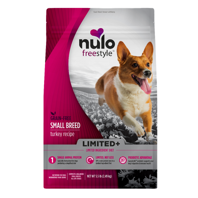 Nulo FreeStyle Limited+ Small Breed Dog Turkey