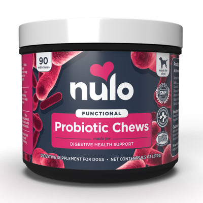 Nulo Probiotic Soft Chew for Dogs - 270g (90 ct. Jar)