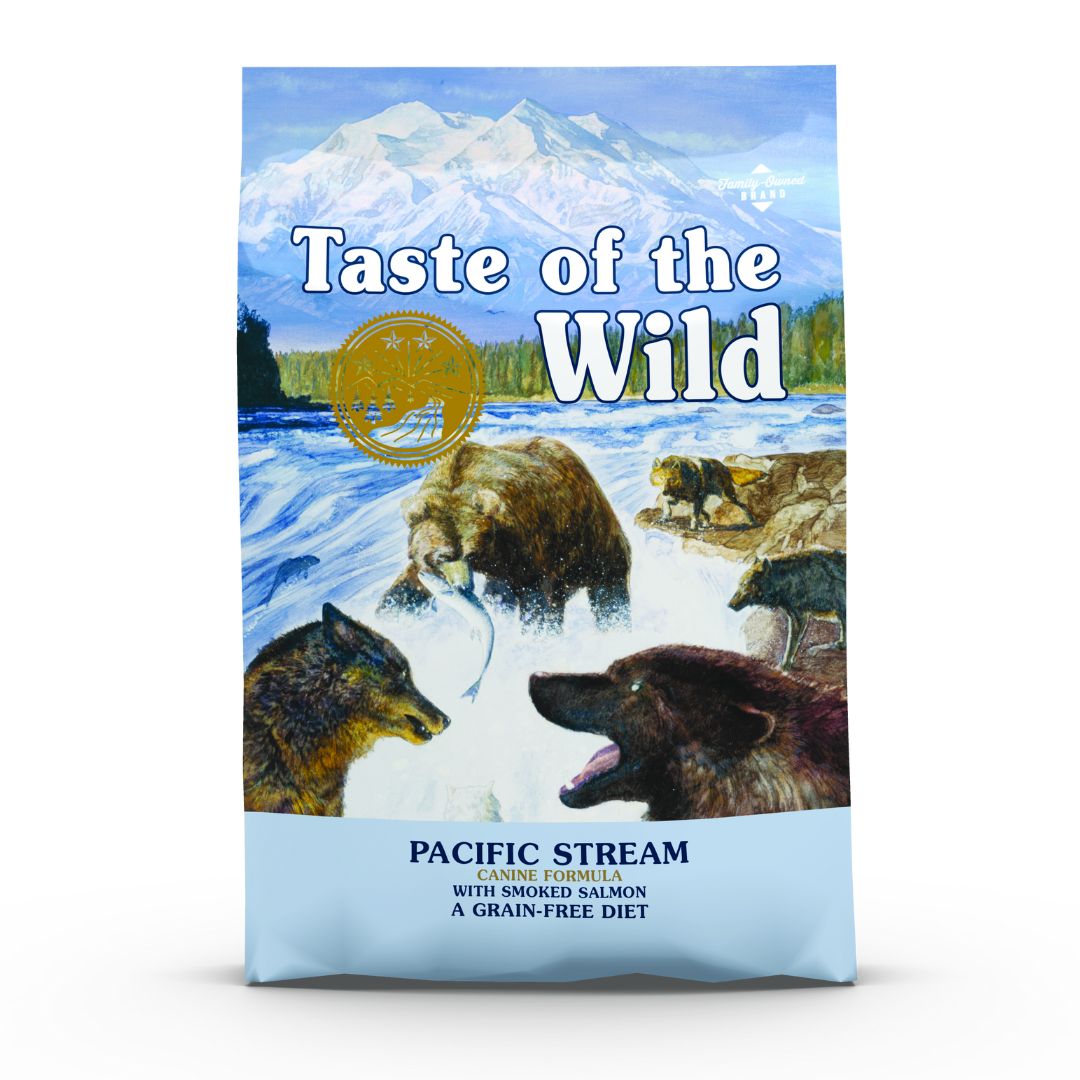 Taste Of Wild Pacific Stream Canine Recipe with Smoked Salmon Dog Dry Food