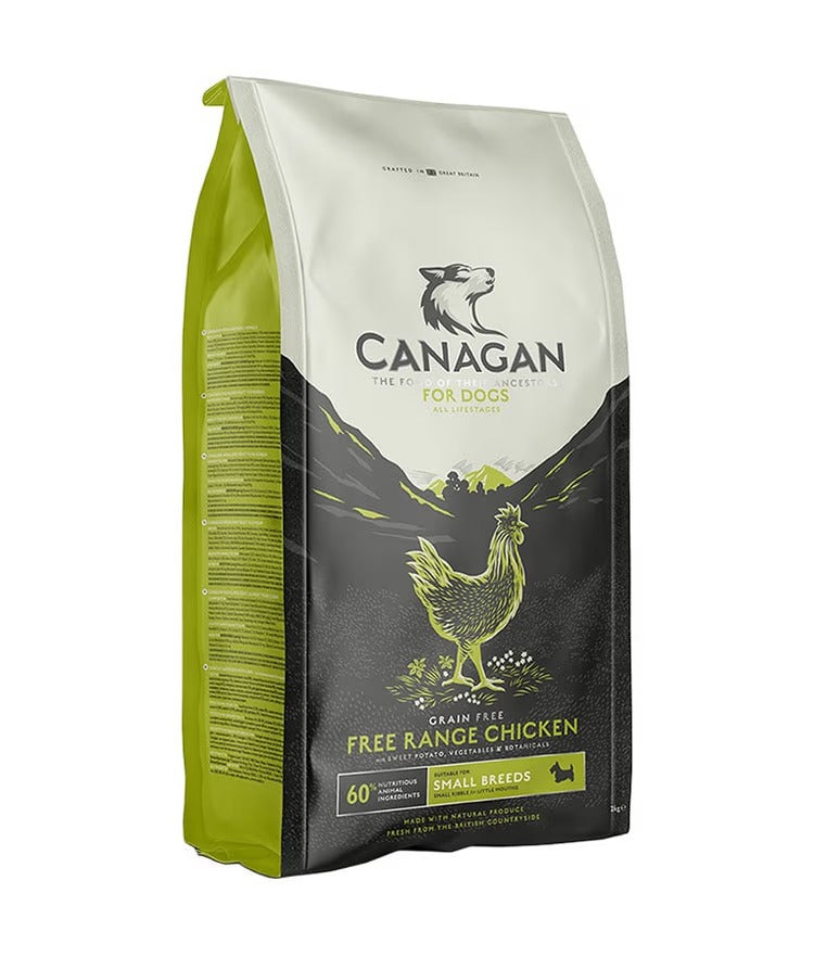 Canagan Free Range Chicken Small Breed Dry Dog Food - 2kg