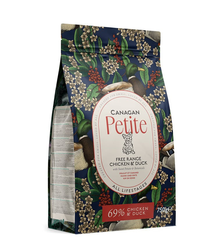 Canagan Petite Free Range Chicken & Duck Small Dry Dog Food - 1.5kg