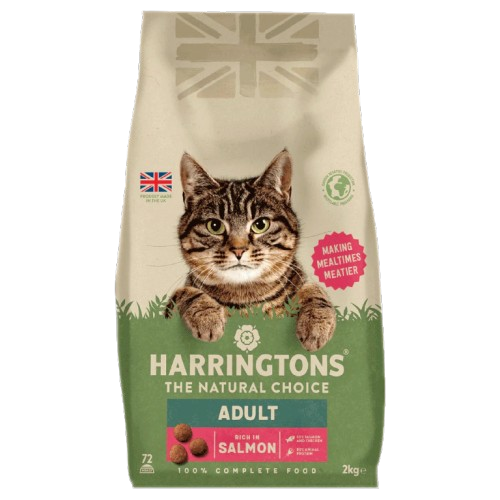 Harringtons Complete Salmon Adult Dry Cat Food 2kg