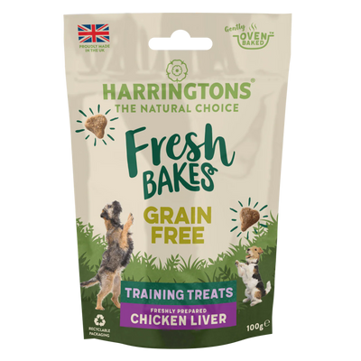 Harringtons Fresh Bake Training Chicken Dog Treats 100g